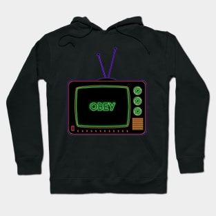 Retro TV | Obey | Pop Art Hoodie